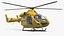 3D light twin utility helicopter
