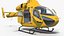 3D light twin utility helicopter