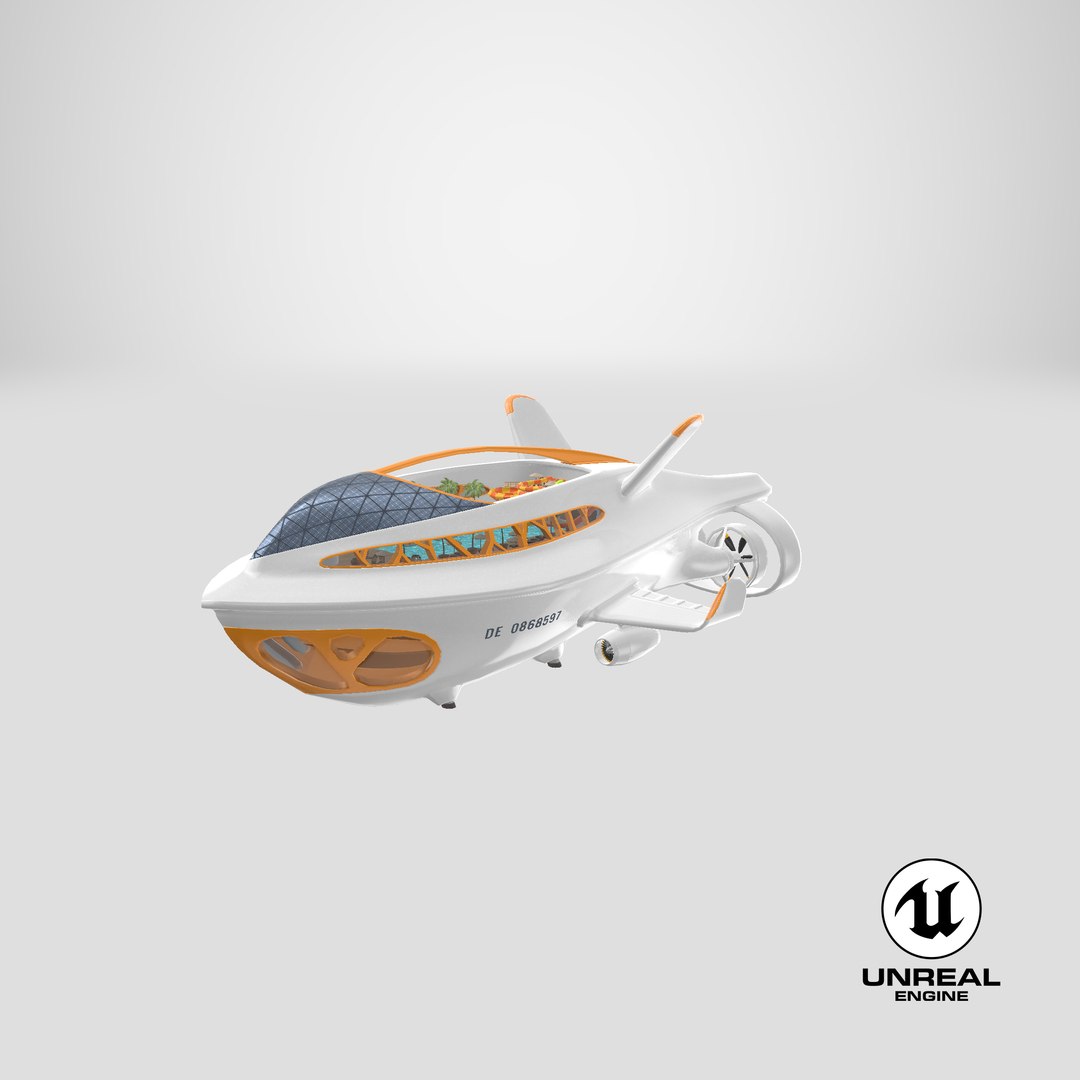 3D Airship Futuristic model https://p.turbosquid.com/ts-thumb/5R/aBxQCg/ay/stemcell_unreal_render/png/1716541867/1920x1080/fit_q87/a7ba67e70b9d46851f5ba7170451144a9ccb18a1/stemcell_unreal_render.jpg
