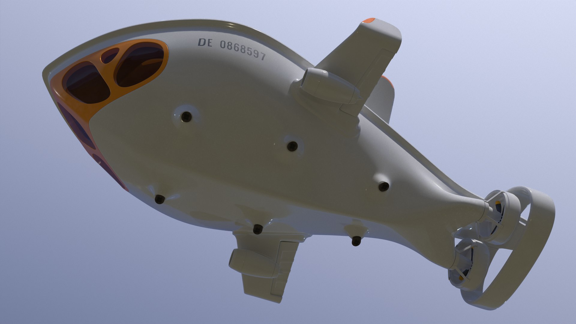 3D Airship Futuristic model https://p.turbosquid.com/ts-thumb/5R/aBxQCg/jf/z003/png/1699353411/1920x1080/fit_q87/51d72dad341a1e51a241f6dcce8ea03a3a1f6d94/z003.jpg