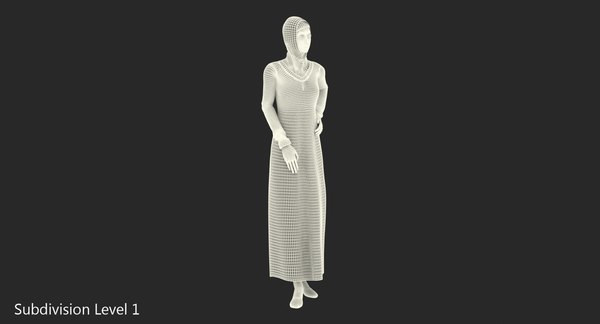 3D arab young women rigged - TurboSquid 1204145