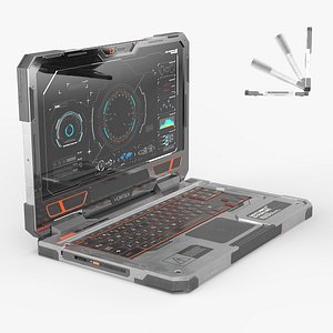 Sci-Fi Laptop