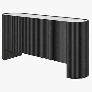 Flore sideboard by Arhaus 3D model