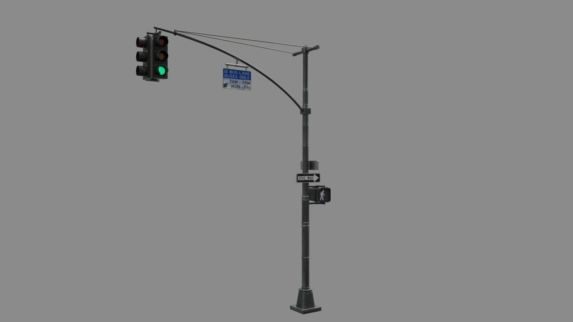 LowPoly Traffic light model https://p.turbosquid.com/ts-thumb/5R/iAv4n3/M5/dark/jpg/1732172824/1920x1080/fit_q87/107d8d55a44084491b21f075d4a371c4754bca43/dark.jpg