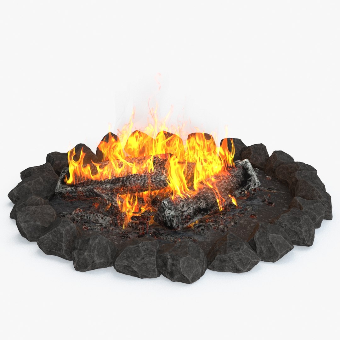 3D Bonfire - TurboSquid 2044170