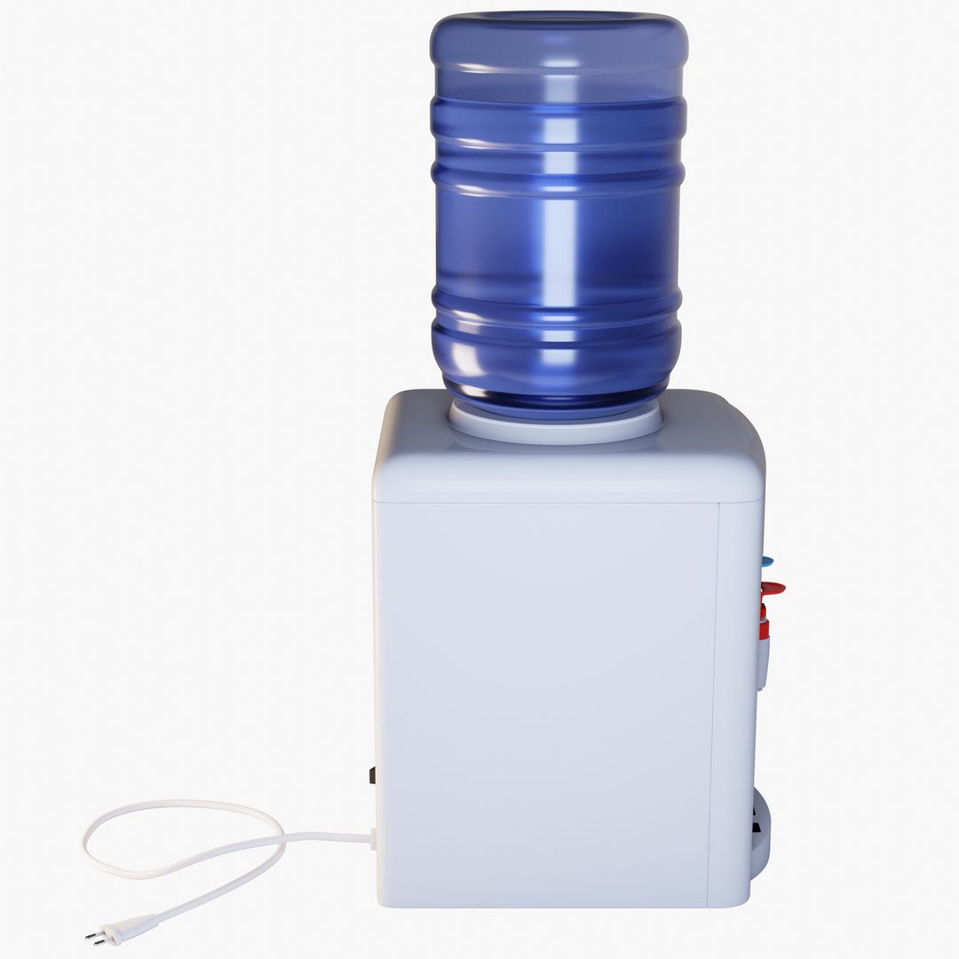 3D Water Cooler Dispenser model https://p.turbosquid.com/ts-thumb/5R/jcrlIK/Di/water_cooler_dispencer_0004/jpg/1697816545/1920x1080/fit_q87/b95391227908b221415a76110efc545d8162b681/water_cooler_dispencer_0004.jpg
