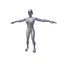 Femme 1 86m basemesh