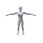 Femme 1 86m basemesh