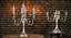 5 candelabri in argento