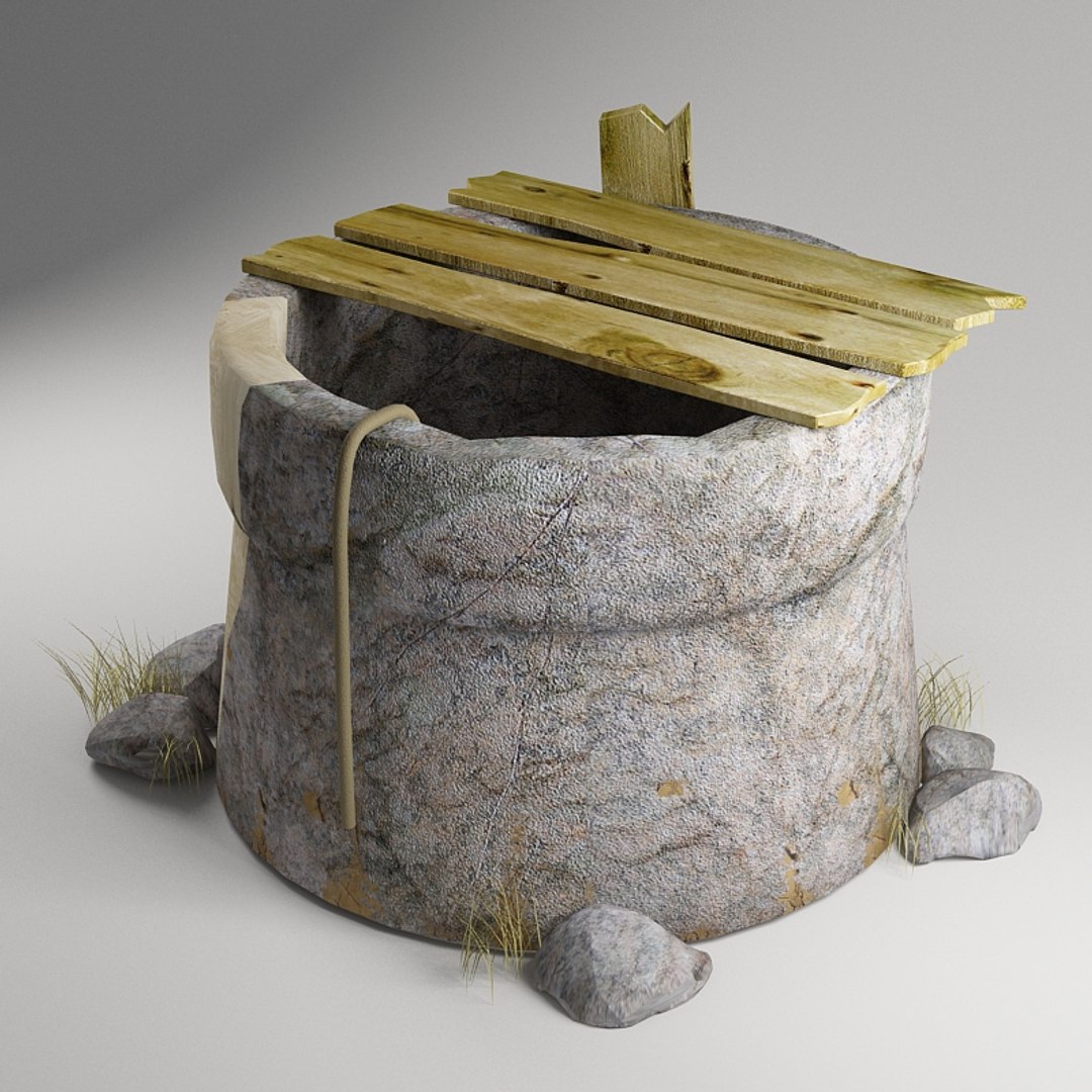 old modelled polygonal obj