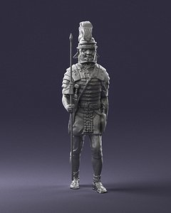 warrior war 3D model