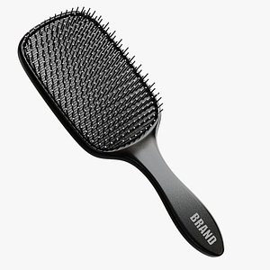 3D Hair brush model