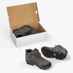 Hiking Boots Waterproof in Cardboard Box Pecan