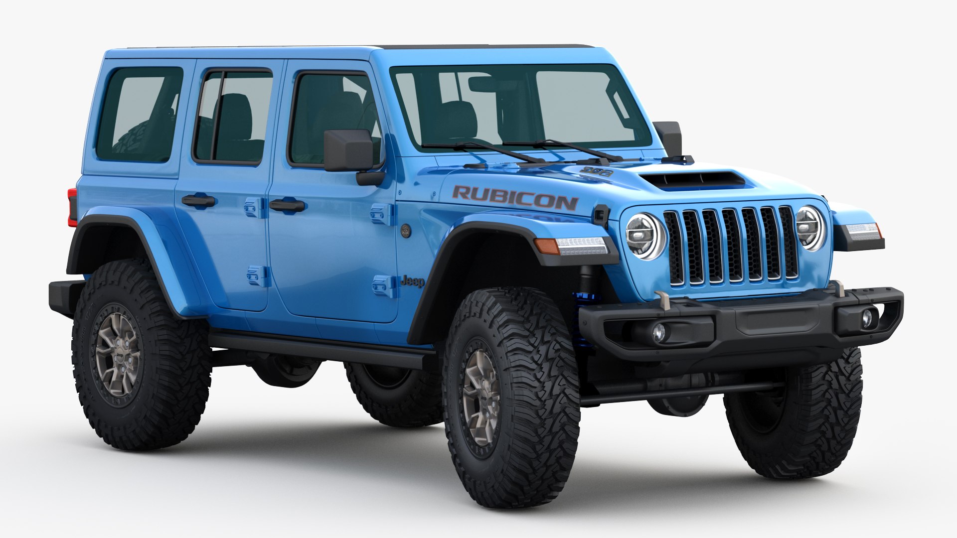 3D Model Jeep Wrangler Rubicon 392 - TurboSquid 1656422