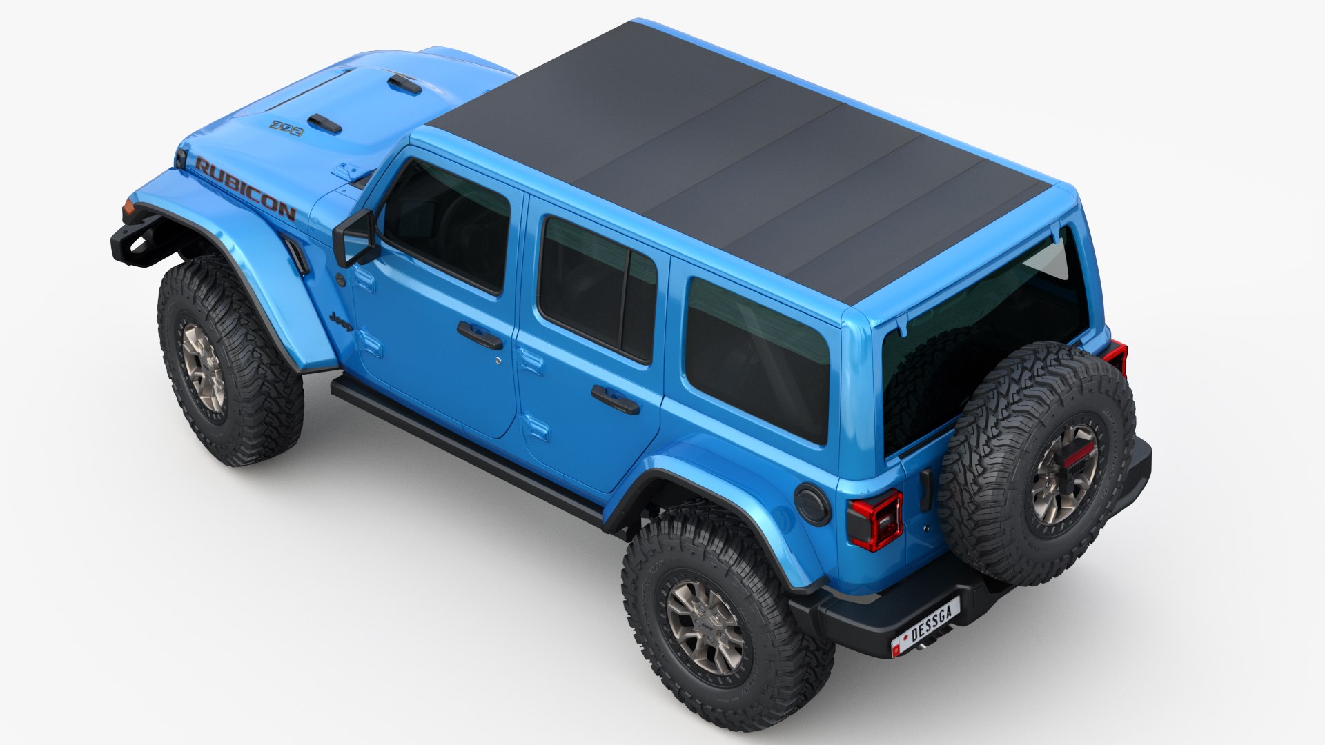 3D Model Jeep Wrangler Rubicon 392 - TurboSquid 1656422