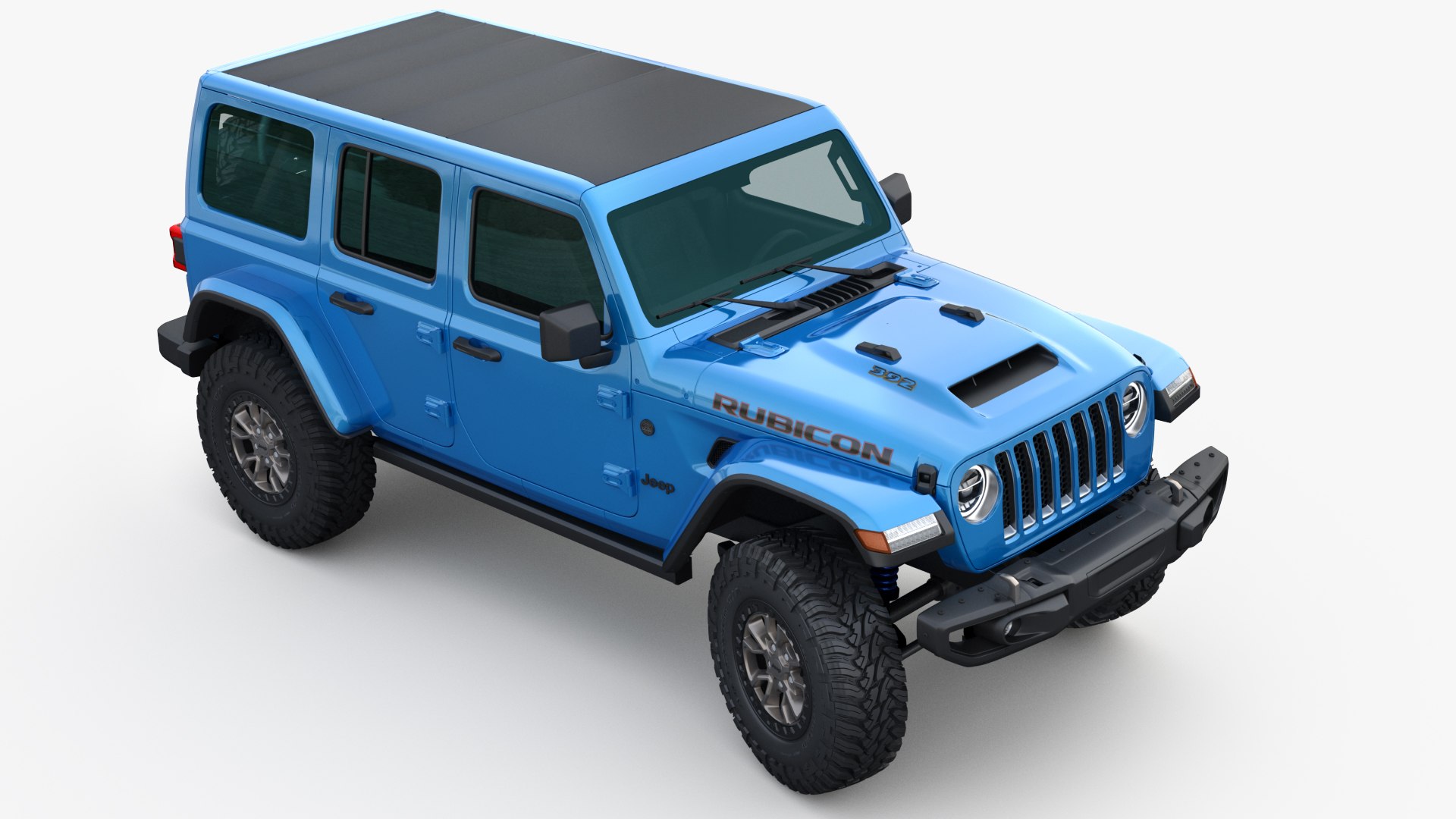 3D Model Jeep Wrangler Rubicon 392 - TurboSquid 1656422