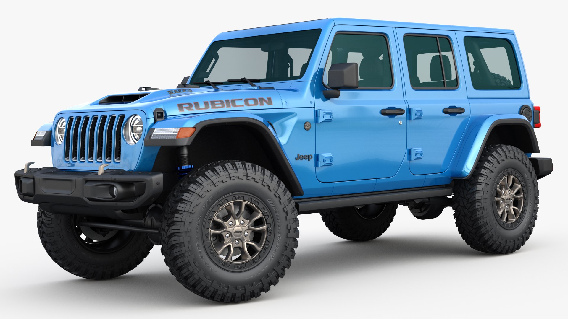 3D Model Jeep Wrangler Rubicon 392 - TurboSquid 1656422