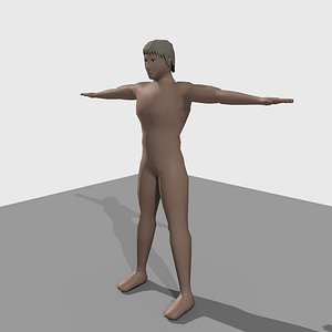 3d model of man body