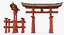 Portão de Torii Santuário de Itsukushima