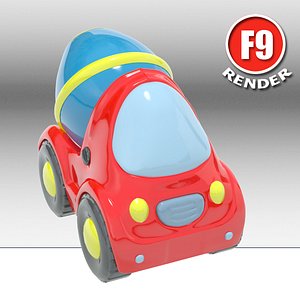 Toy Car Concrete Mixer