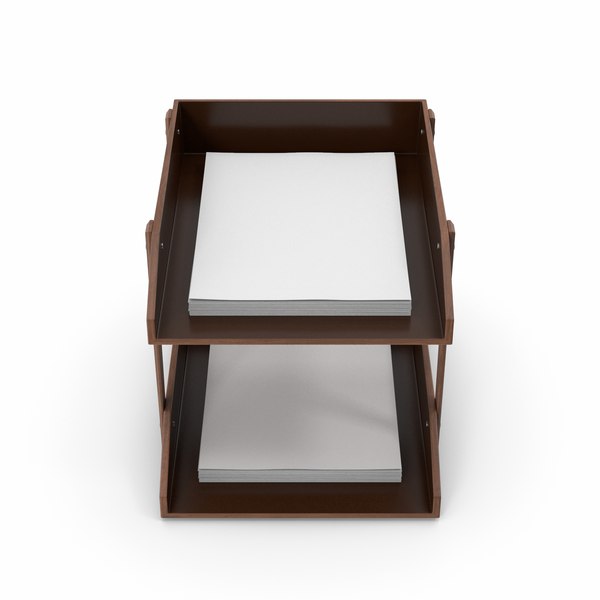 Office File Holder With Documents 3D 모델 - TurboSquid 1952903