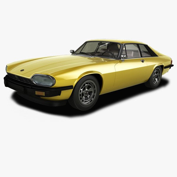 3D Jaguar XJ-S coupe