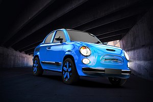 3D zaz-newERA concept hatchback
