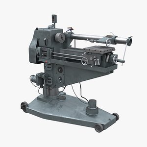 Lathe Machine 3D