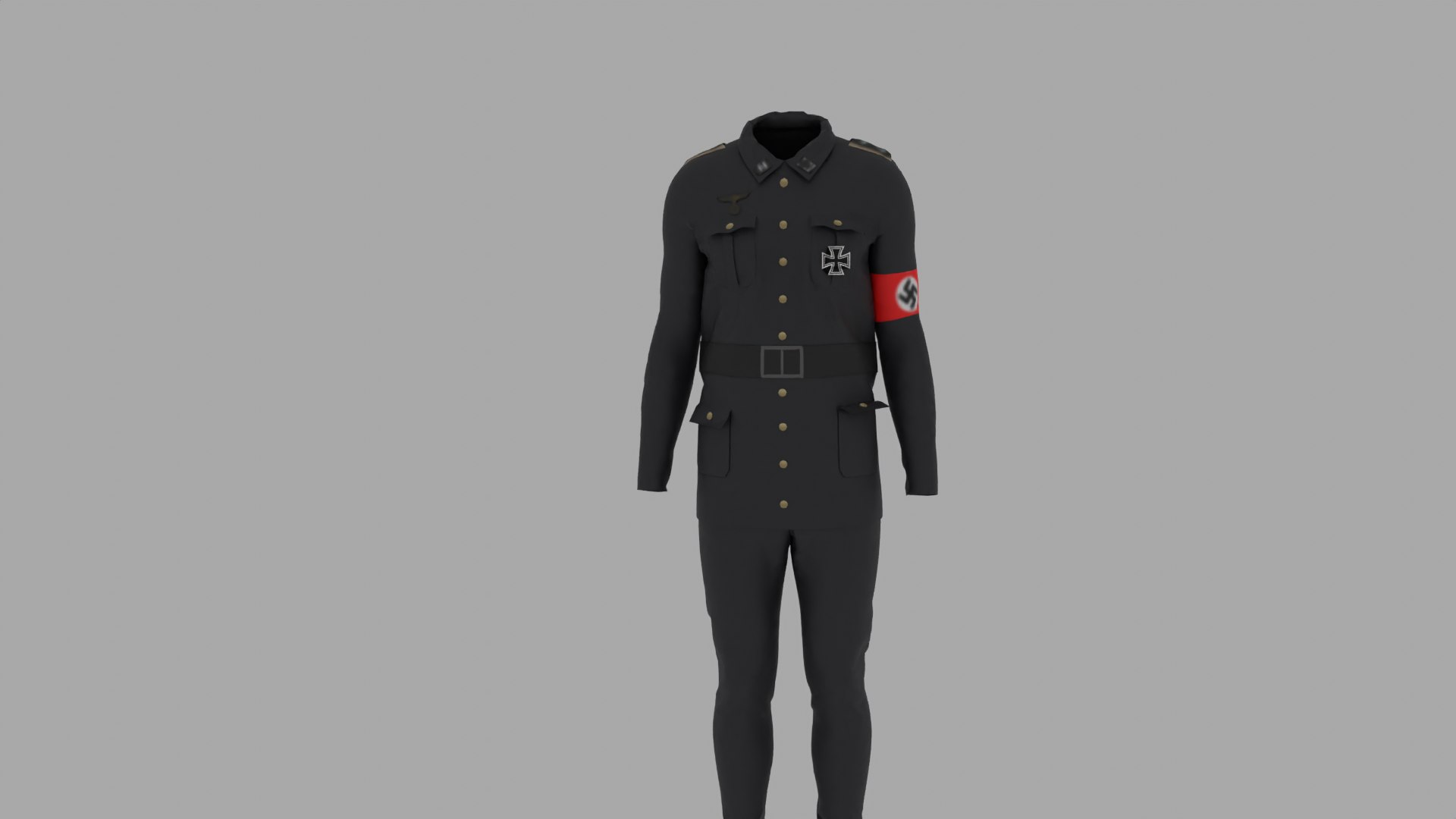 German Military Uniform WW2  SS 3D model https://p.turbosquid.com/ts-thumb/5S/YQ8fd3/Uk/r_d/png/1665852952/1920x1080/fit_q87/63e29fd206ef114640707ed67ff39bbba2f50ced/r_d.jpg