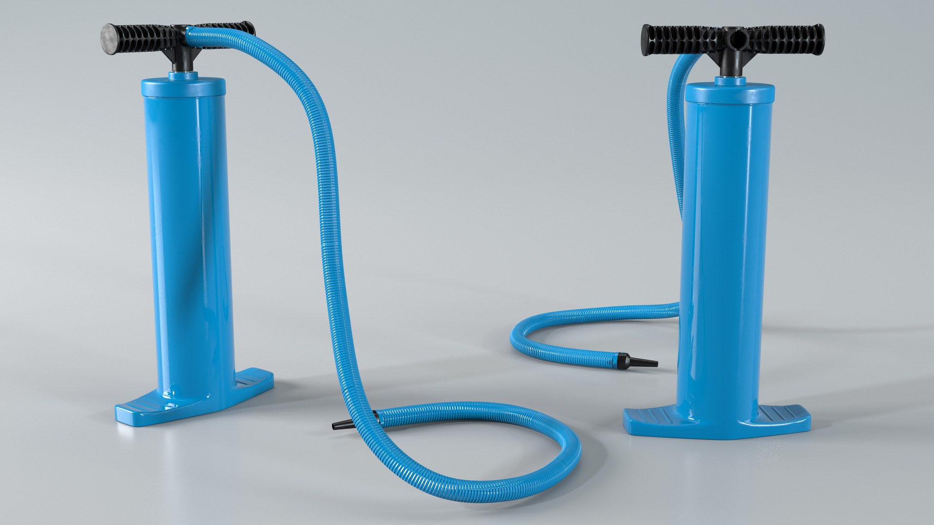 Kiteboard Pump 3D model preview