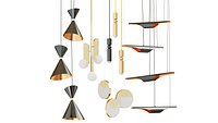 Set of suspended lamps ROMATTl;MAVEN;eperiod-led;Lee Broom;Inodesign