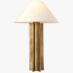 FIN Shade Table Lamp by Kalin Asenov 3D model