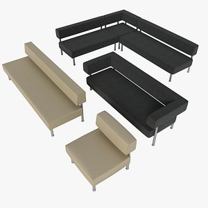 3ds quadro couches sofa armchair