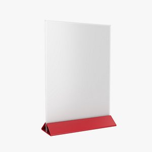 3d holder plastic model