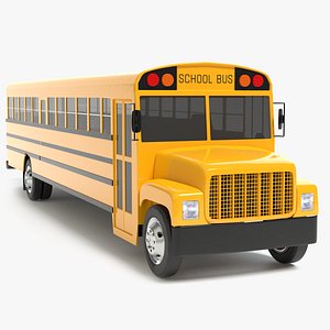 school bus 3D model