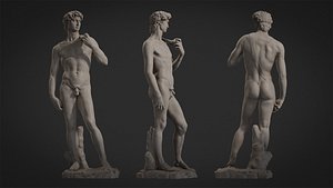 David Statue 3D model 3D model
