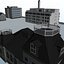 都市の建物ローポリ PP 02
