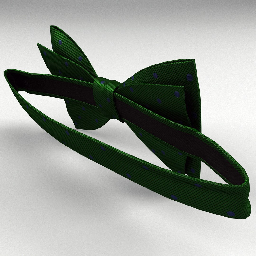 3d bow tie green model https://p.turbosquid.com/ts-thumb/5S/wN8lW7/2QEUMlKx/bow_tie_green_02/jpg/1306244453/1920x1080/fit_q87/ca8effa413d8fee820b378ba35f7cbf7d9a51af8/bow_tie_green_02.jpg