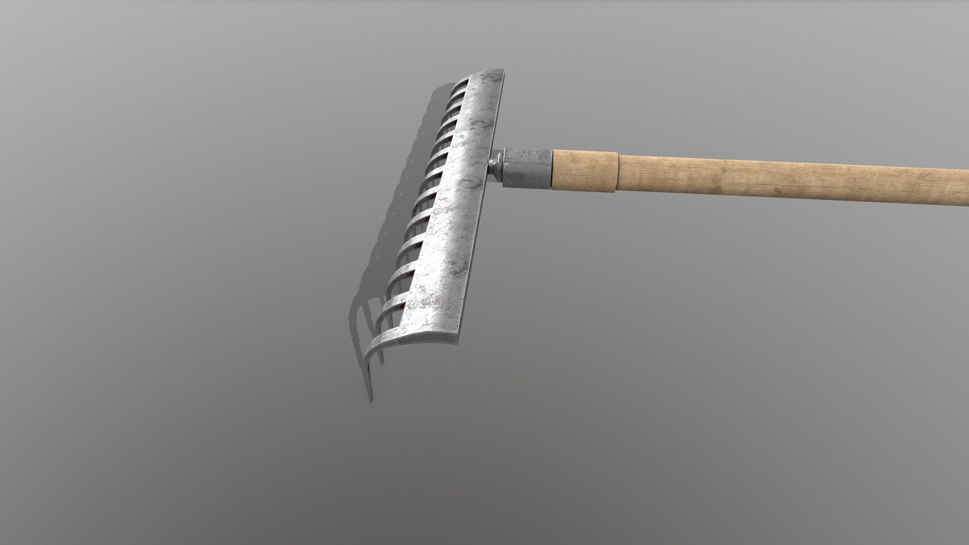 Rake PBR 3D model - TurboSquid 1737633