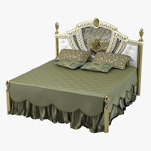 bisini bed 3d model