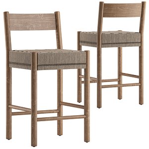 HatiHome Isa Counter Stool