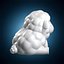 Cute Sheep Figure 3D Print Model