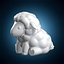 Cute Sheep Figure 3D Print Model