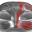 Masquerade Mask Red 3D Model