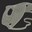 Masquerade Mask Red 3D Model