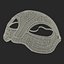 Masquerade Mask Red 3D Model