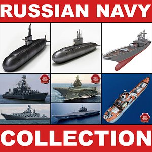 3d model russian navy v2