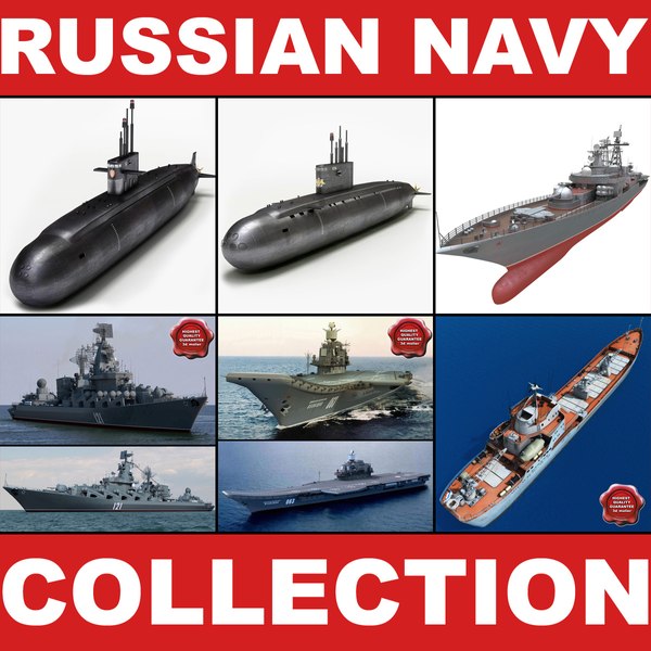 3d model russian navy v2