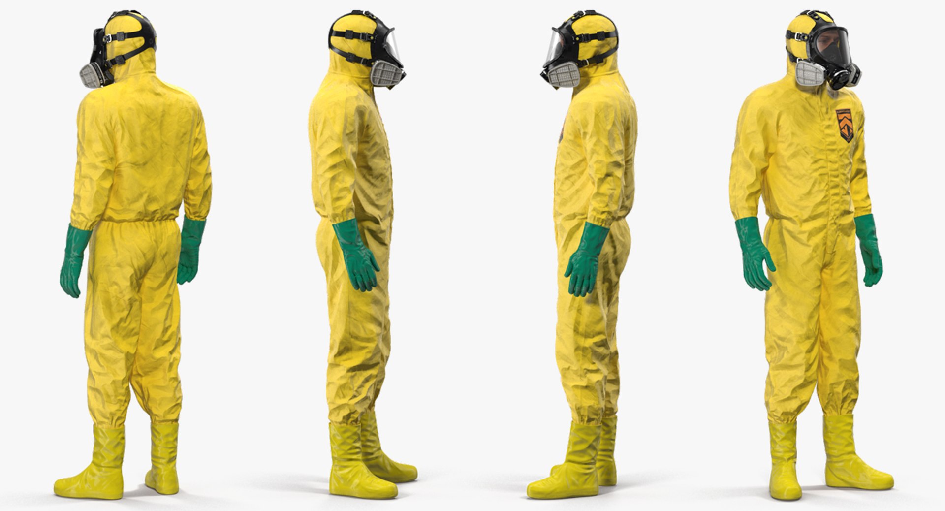 Hazmat removal worker personal model - TurboSquid 1406428