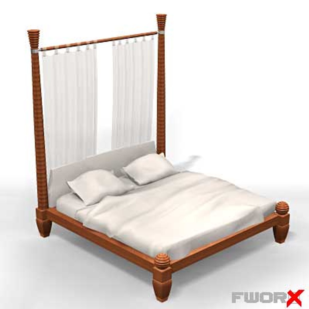 3d Bed Furniture Model